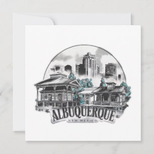 Invitation Albuquerque City Nouveau-Mexique USA