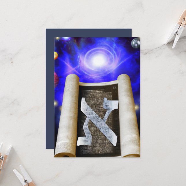 Invitation AlephBeit (Devant/Arrière en situation)