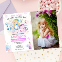 Alice au Pays des Merveilles Photo d'anniversaire 