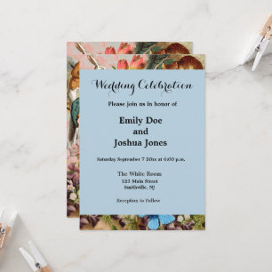 Invitation Alice au pays des merveilles Tea Party Art