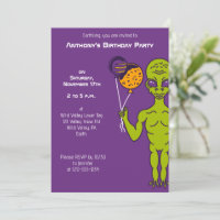 Alien spatial avec Balloons Planet Anniversaire