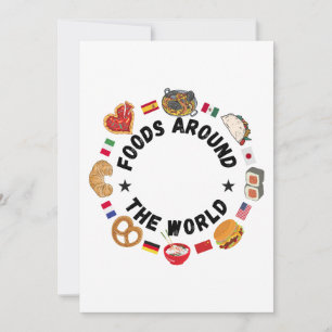 Invitation Aliments dans le monde