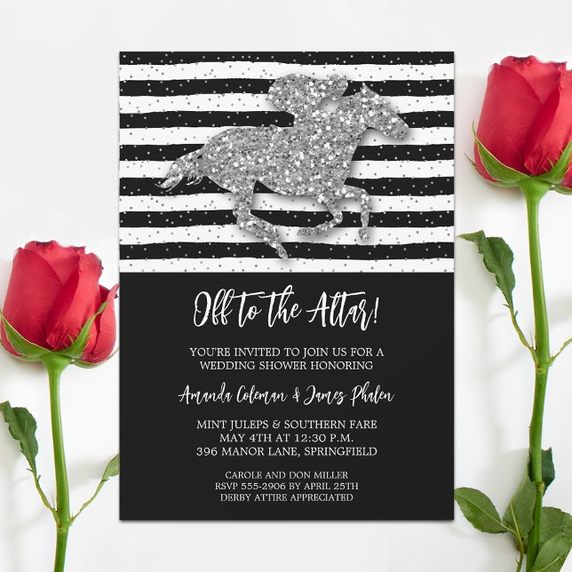 Invitation Aller à l'Altar Derby Wedding shower (Créateur téléchargé)