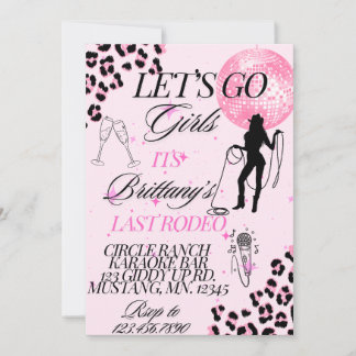 Invitation Allons voir les filles