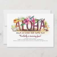 Aloha Tropical Beach Anniversaire d'ananas