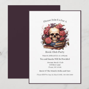Invitation Amant de Romance Sombre, Club de Lecture