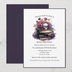 Invitation Amateur de Romans Sombres, Club de Lecture