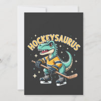 Amateurs de hockey sur glace dinosaure Hockeysauru