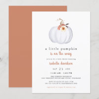 Ambre - Un Baby shower Automne Rustique Un Peu Cit