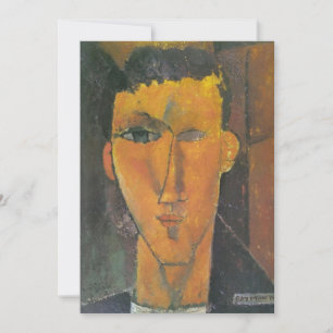 Invitation Amedeo Modigliani - Raymond Radiguet