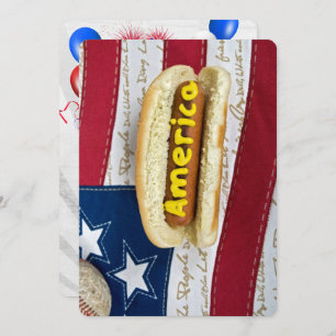 Invitation American BBQ 4 juillet