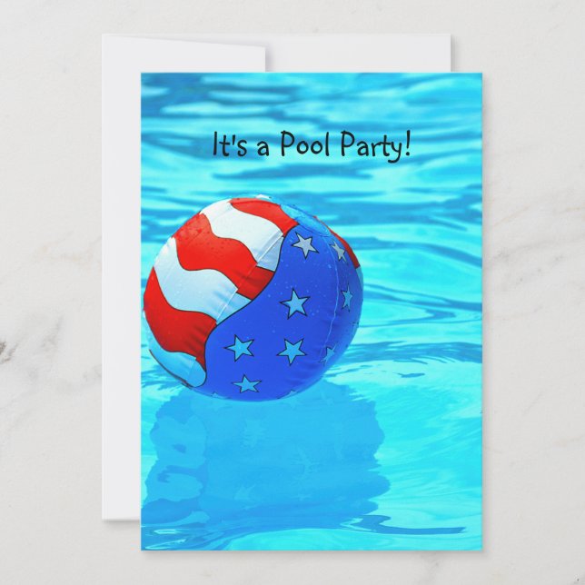 Invitation American Flag Ball (Devant)