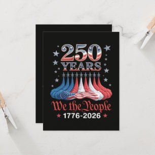 Invitation Amérique 250 Ans 4 juillet