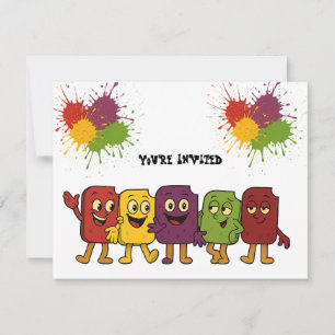 Invitation Amis Glacés