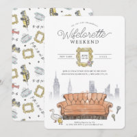 AMIS™ | Watercolor Wifelorette Party Week-end