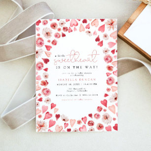 Invitation AMORE Petit Amoureux Valentines Baby shower de jou
