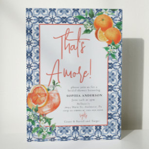 Invitation Amore Spritz Fête des mariées