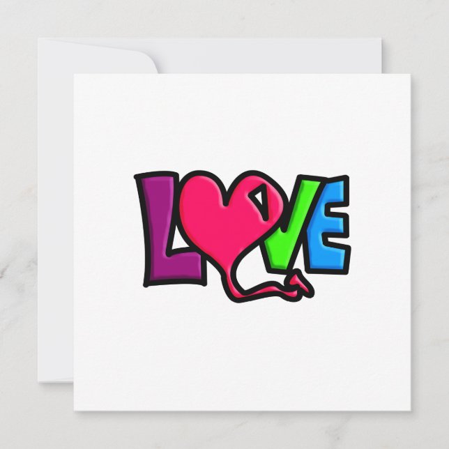 Invitation Amour (Devant)