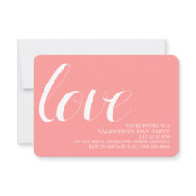Amour de stylo de mod de l'invitation | de la