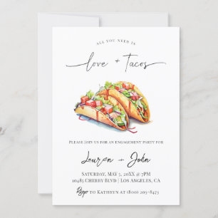 Invitation Amour et Tacos