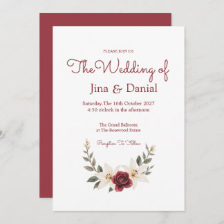 Invitation Amour éternel