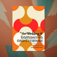 Amour intemporel Mariage Vibes rétro