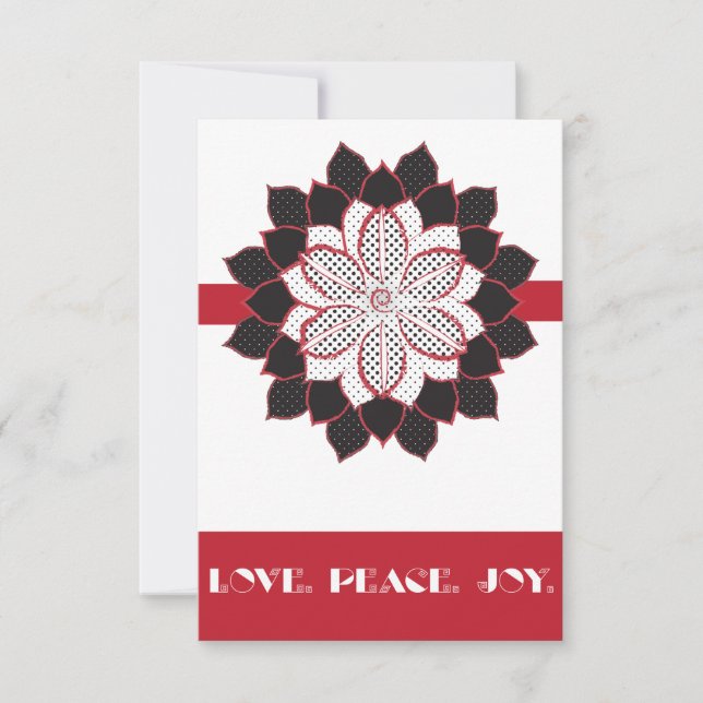 Invitation Amour, Paix, Joie IV (Devant)