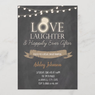 Invitation amour rire heureux à jamais
