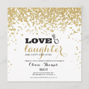 Invitation Amour & Rire & Joyeux Après L'Invitation