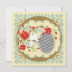 Invitation Amour vintage inspiré