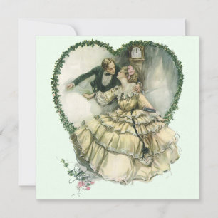Invitation Amour Vintage, Romance, Romantique, Sauvegarder la