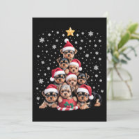 Amoureux de chiens Yorkie Noël Arbre Xmas Animal d
