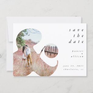 Invitation Ampersand Enregistrer la date