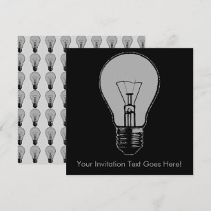 Invitation Ampoule Pop Art