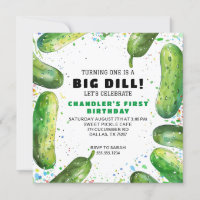 Amusant Dill Pickle Pun Anniversaire