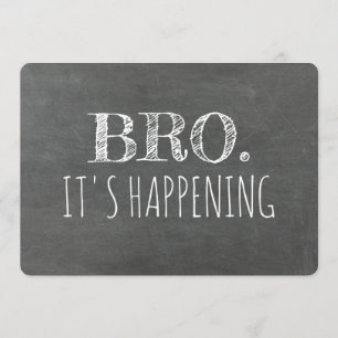 Invitation Amusant Groomsman ou Best Man