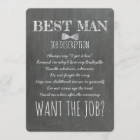 Amusant Groomsman ou Best Man