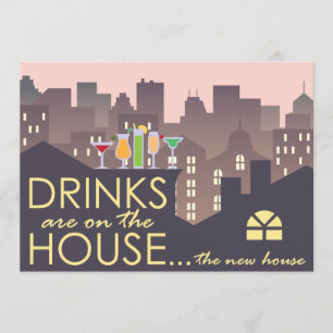 Invitation Amusante conception de la Fête du réchauffement de