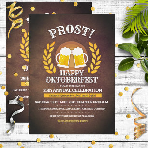 Invitation amusante et personnalisée pour une fête