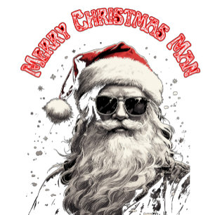 Invitation Amusante fête de Noël Joyeux