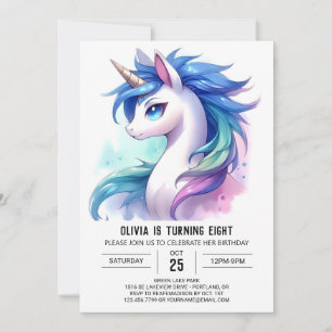 Invitation Amusants Cheval Printable Anniversaire