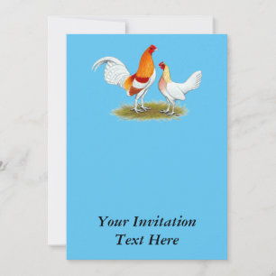 Invitation Ancien jeu anglais Bantam : Red Pyle