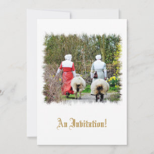 INVITATION ANCIENNE ANGLETERRE-ROYAUME-UNI