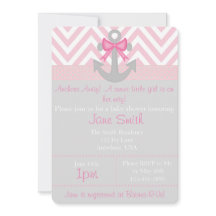 Ancres Away Girl Baby shower