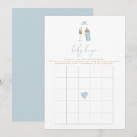 ANDI Blue Poppin' Bouteilles Baby shower Bingo Jeu