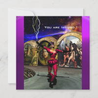 ANDROID BALLET, Rouge violet bleu science-fiction