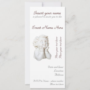 Invitation Ange Blanc