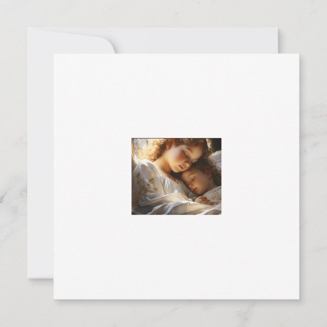 Invitation Ange gardien (Dos)