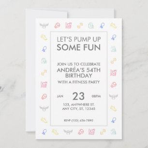 Invitation Angel Fitness Collab