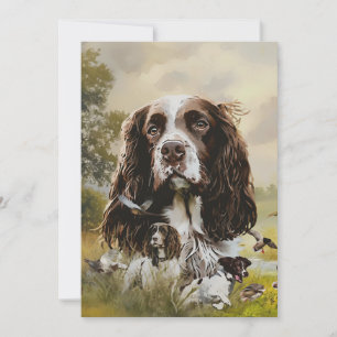 Invitation Anglais Springer Spaniel